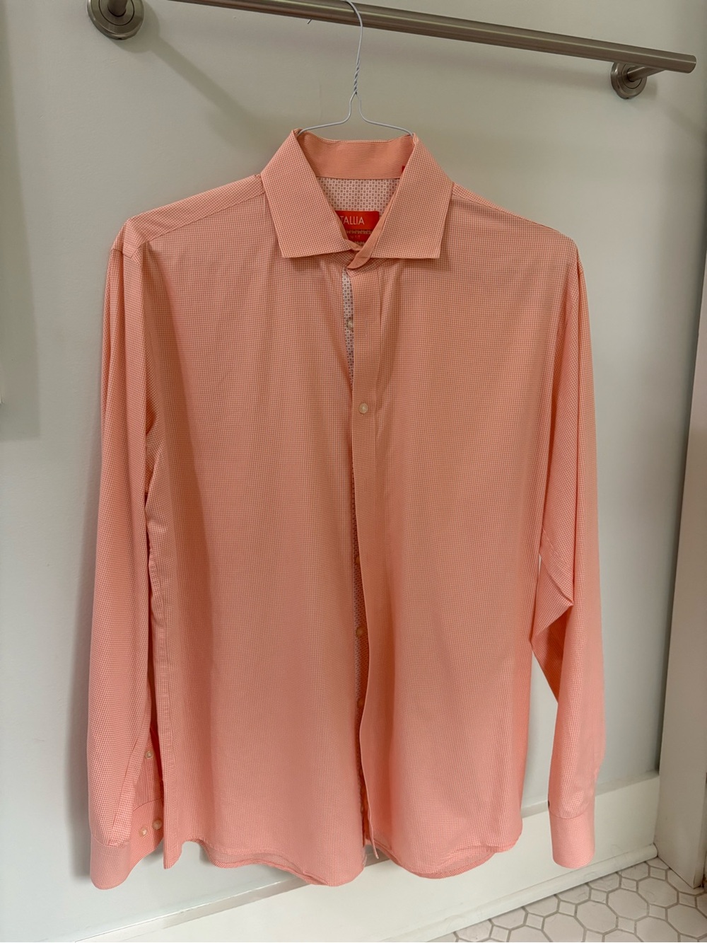 TALLIA Peach Dress Shirt